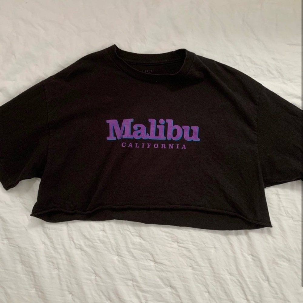 PacSun/Brandy Melville J. Galt black malibu tee